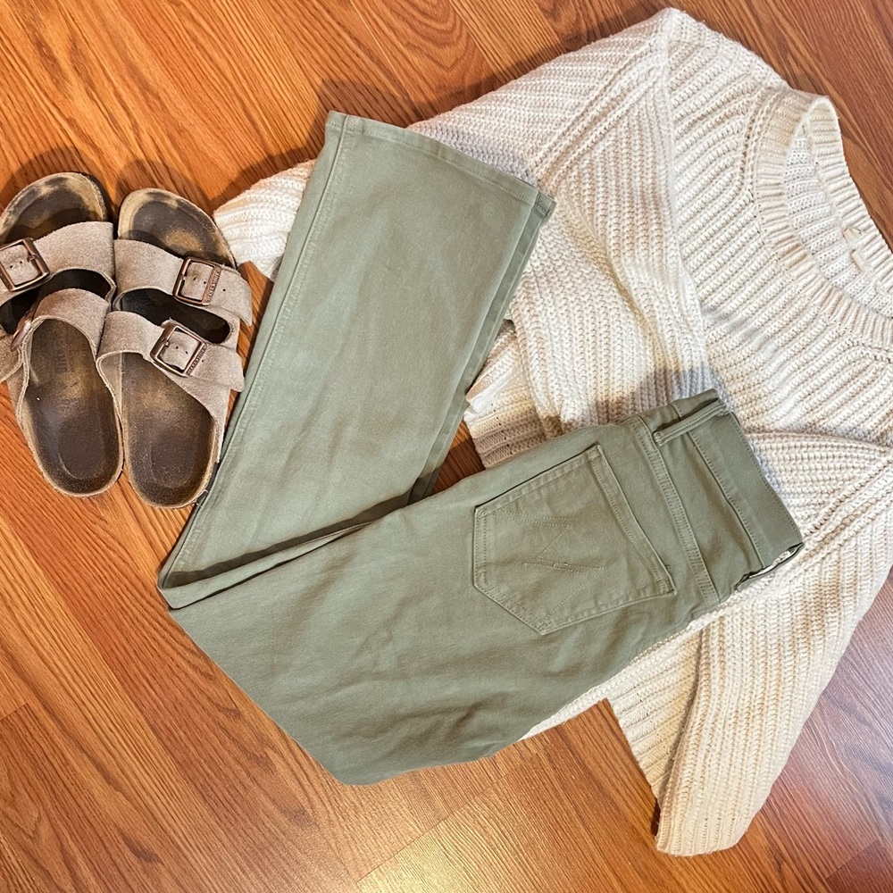 MOTHER Smokin' Double
Ankle High-Rise Flare Jeans - Picture 9 of 15